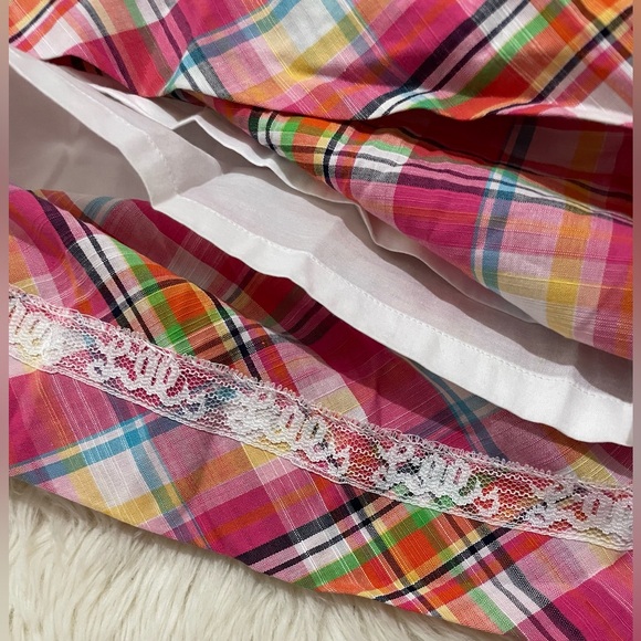 NEW Lilly Pulitzer Gweneth Strapless Dress in Patio Plaid, Women's size 10 - Picture 7 of 16